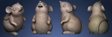 3D model Mouse (STL)